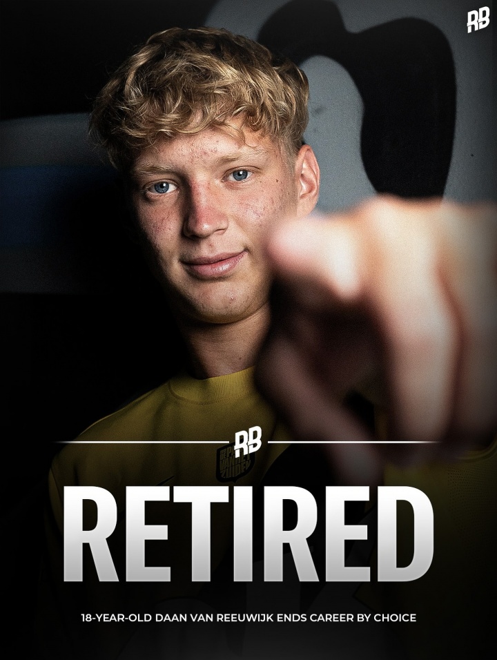 刚完成荷甲首秀！18岁荷兰小将宣布即刻退役：这不是我想要的人生